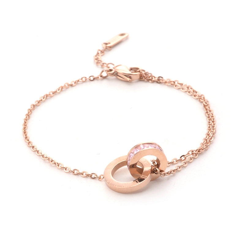 Wholesale Titanium Steel Bracelets Gold Plated Bracelet