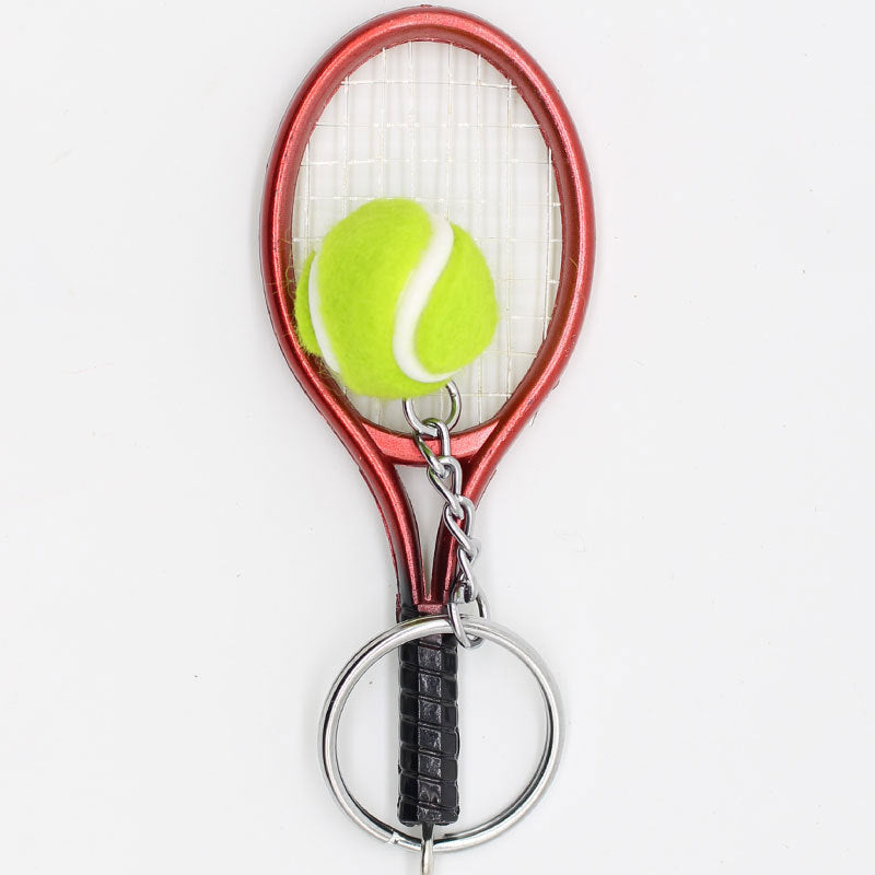Wholesale Mini Tennis Racket Keychain Creative Keychain ACC-KC-YouY005