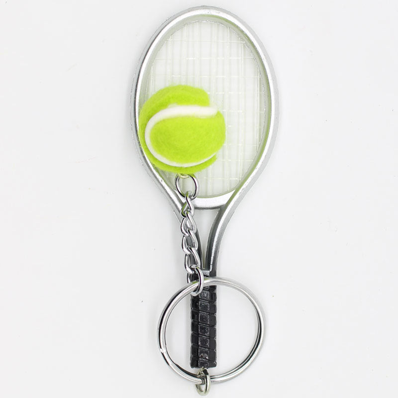 Wholesale Mini Tennis Racket Keychain Creative Keychain ACC-KC-YouY005