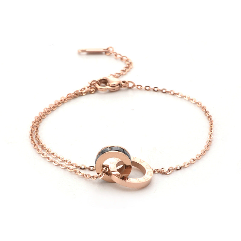 Wholesale Titanium Steel Bracelets Gold Plated Bracelet