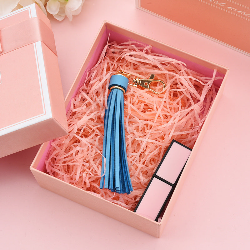 Wholesale PU Leather Tassel Keychains ACC-KC-WoAn019