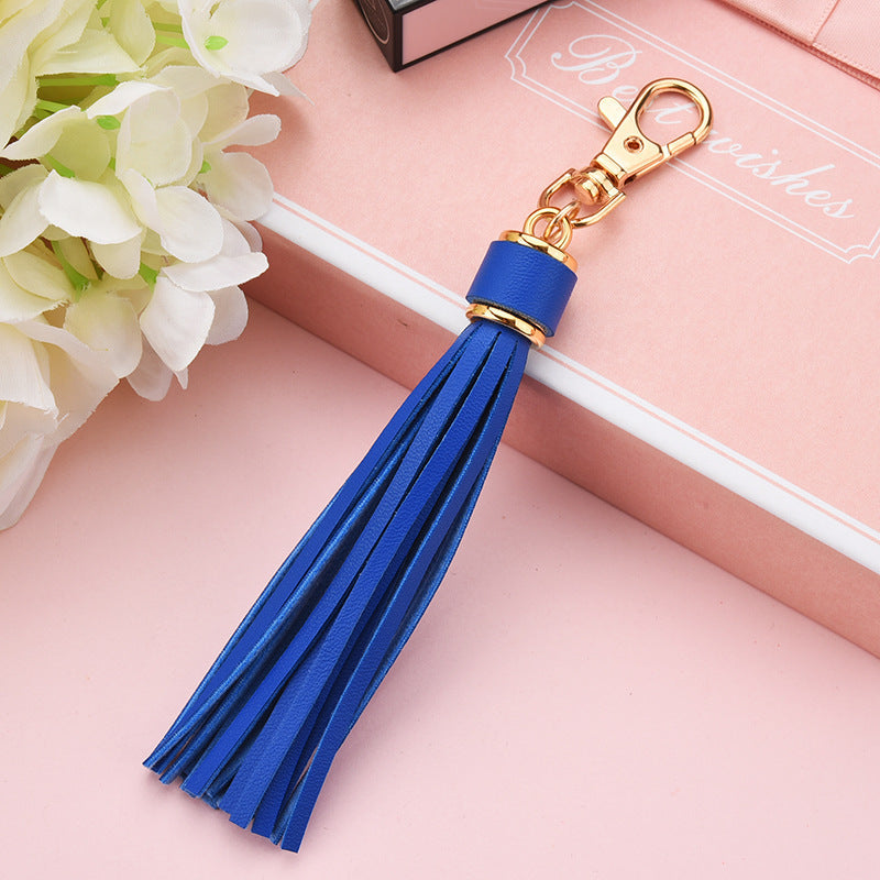 Wholesale PU Leather Tassel Keychains ACC-KC-WoAn019