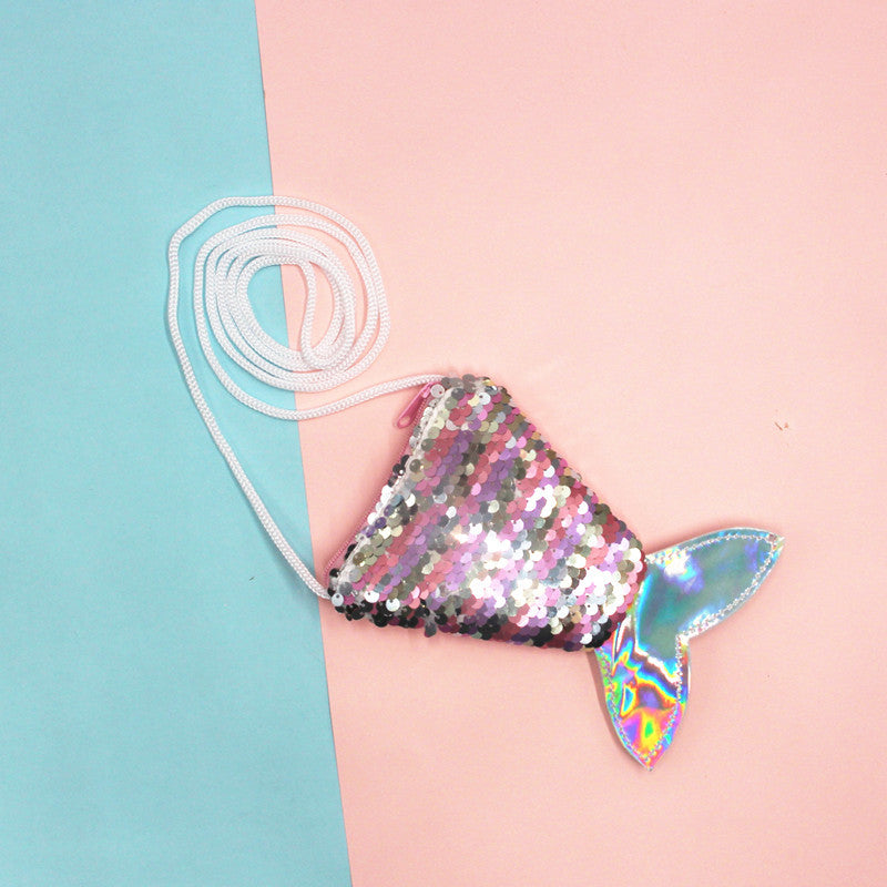 Wholesale Colorful Fishtail Shoulder Crossbody Bag