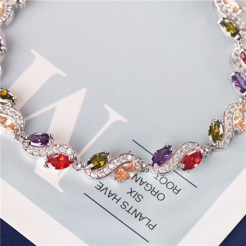 Wholesale  Copper Zircon Bracelet Creative Bracelet