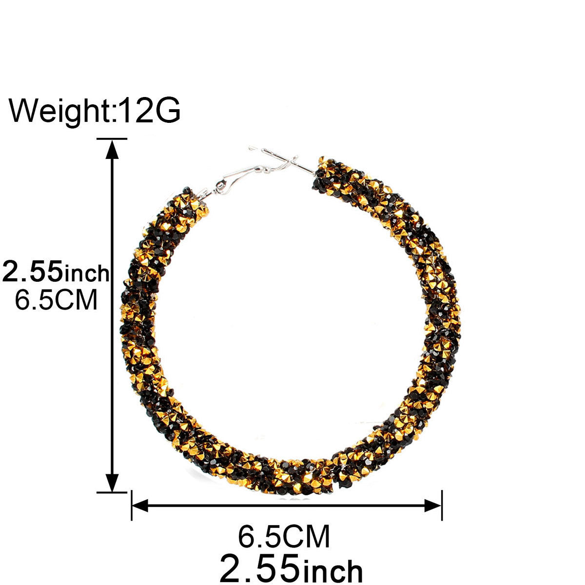 Wholesale diamond earrings  hoop earrings