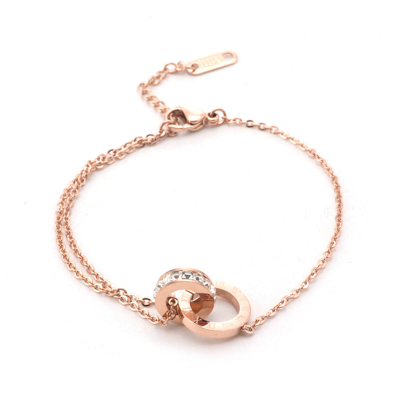 Wholesale Titanium Steel Bracelets Gold Plated Bracelet