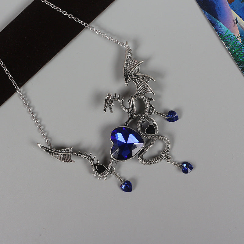 Wholesale Gothic Vampire  Bat Necklace Set with Choker and Skull Pendant,  Fashion Accessory for Costume Party