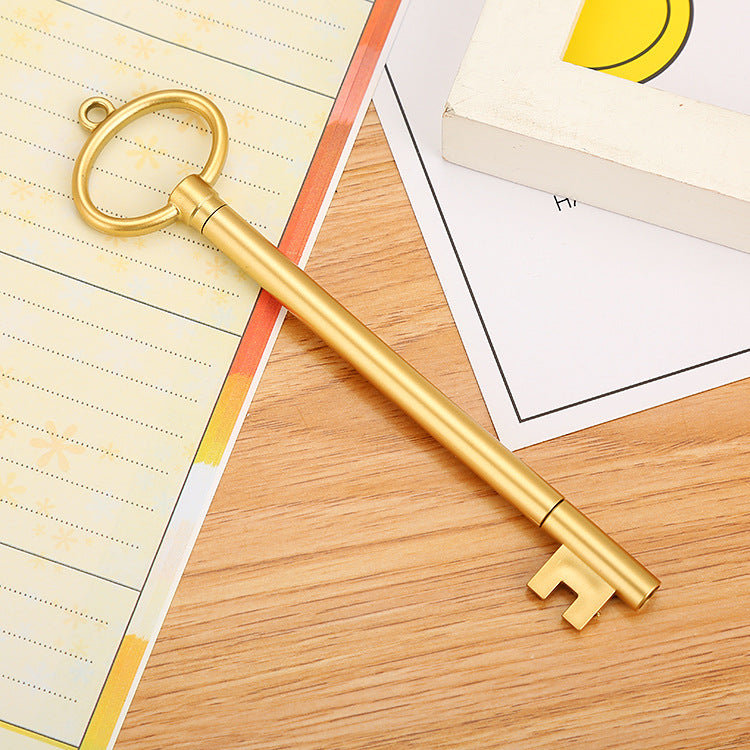 Wholesale Creative Stationery Key Shape Gel Pen Cute Cartoon Pen