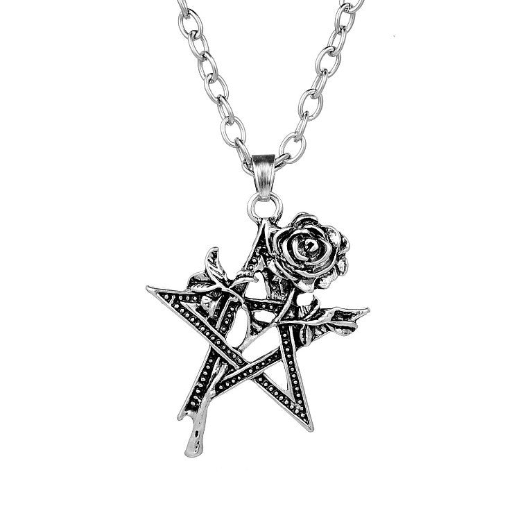 Wholesale Gothic Vampire  Bat Necklace Set with Choker and Skull Pendant,  Fashion Accessory for Costume Party