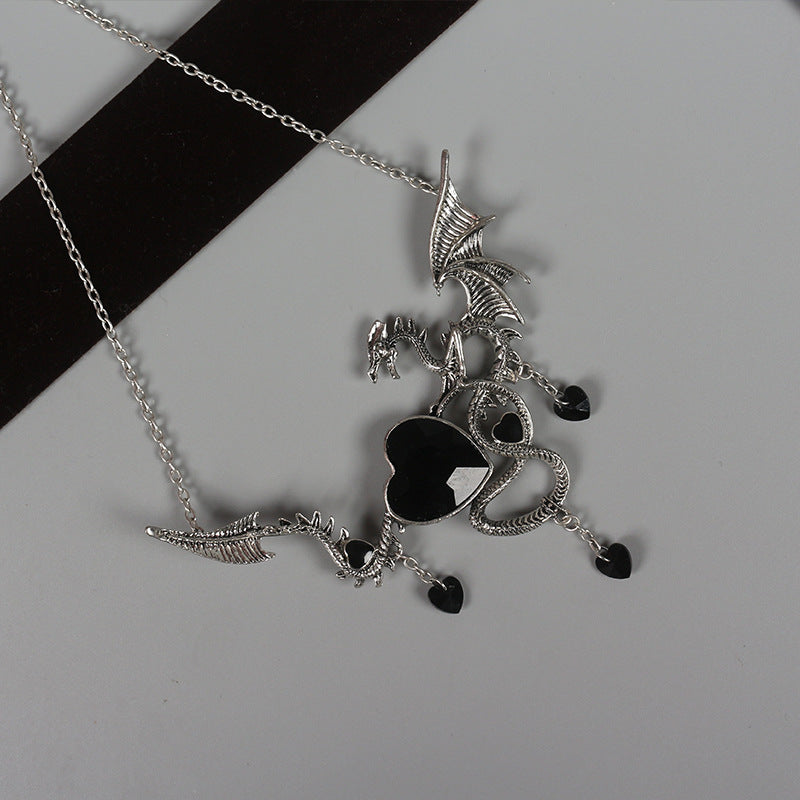 Wholesale Gothic Vampire  Bat Necklace Set with Choker and Skull Pendant,  Fashion Accessory for Costume Party