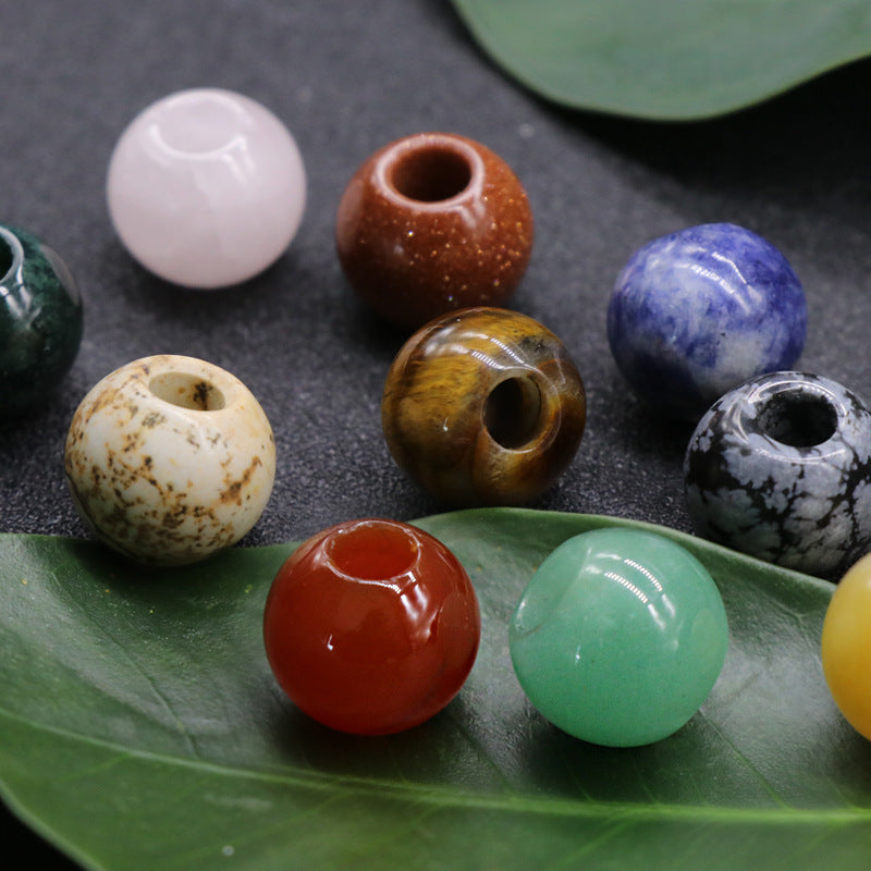 Wholesale Crystal Agate Jade 5mm Round Beads ACC-BDS-KeSuo001