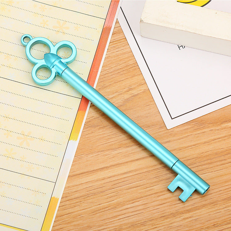 Wholesale Creative Stationery Key Shape Gel Pen Cute Cartoon Pen