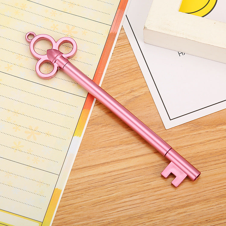 Wholesale Creative Stationery Key Shape Gel Pen Cute Cartoon Pen
