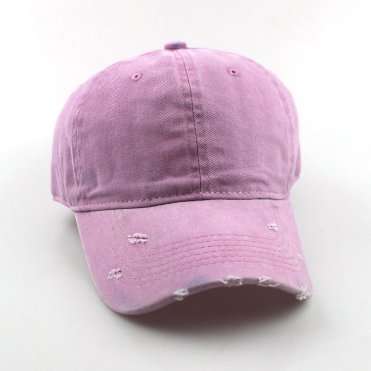 Wholesale Ripped Cotton Hat Baseball Cap ACC-HT-JiaTuo001