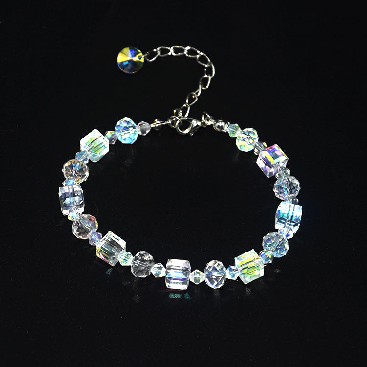 Wholesale Cube Crystal Bracelets ACC-BT-zhixiang010