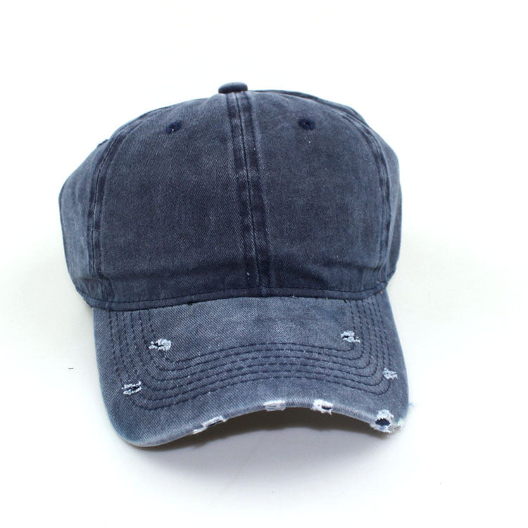 Wholesale Ripped Cotton Hat Baseball Cap ACC-HT-JiaTuo001
