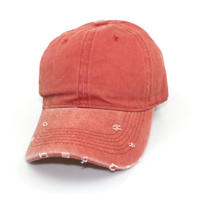 Wholesale Ripped Cotton Hat Baseball Cap ACC-HT-JiaTuo001
