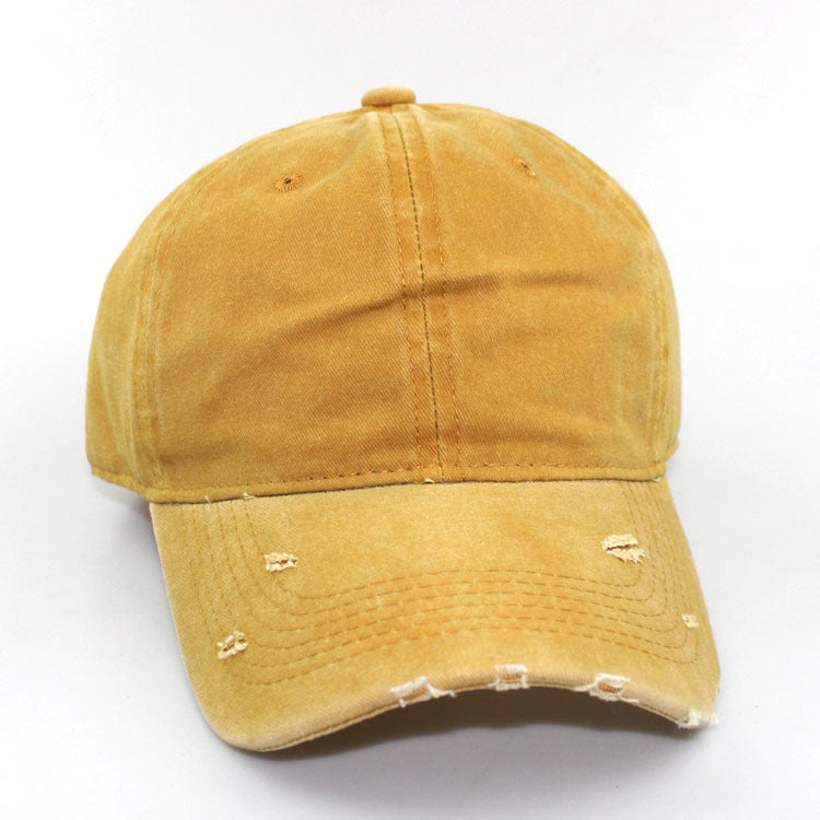 Wholesale Ripped Cotton Hat Baseball Cap ACC-HT-JiaTuo001