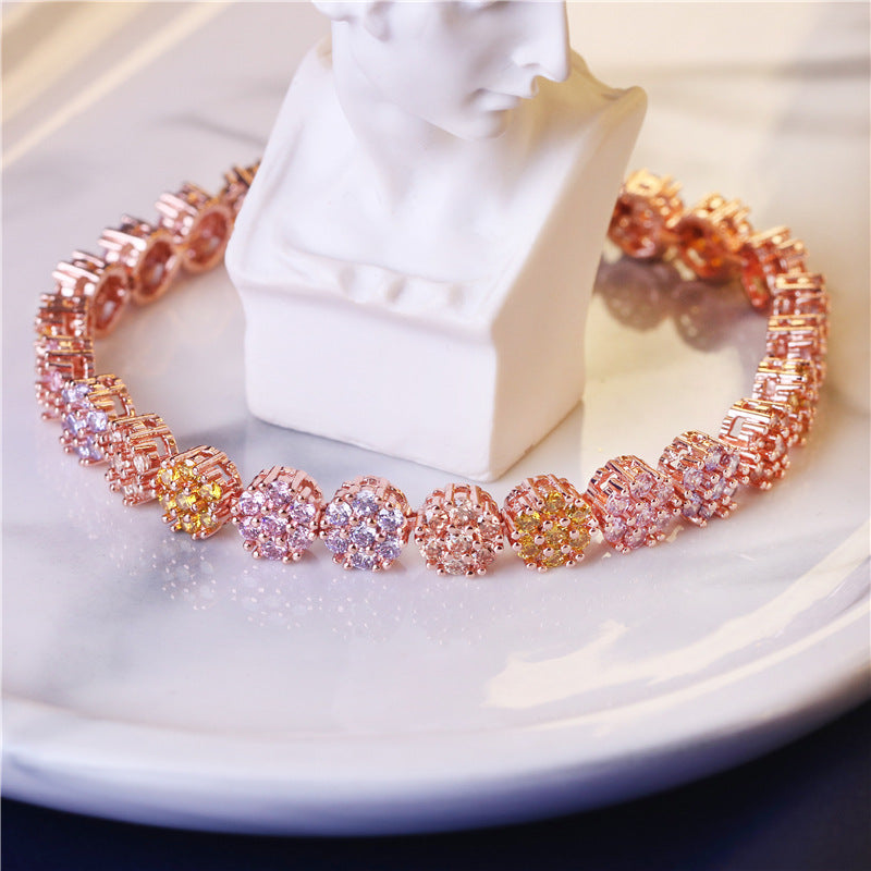 Wholesale Creative Fashion  Copper Zircon Bracelet