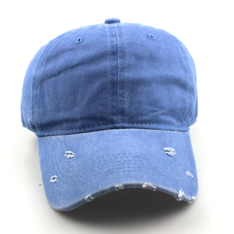 Wholesale Ripped Cotton Hat Baseball Cap ACC-HT-JiaTuo001