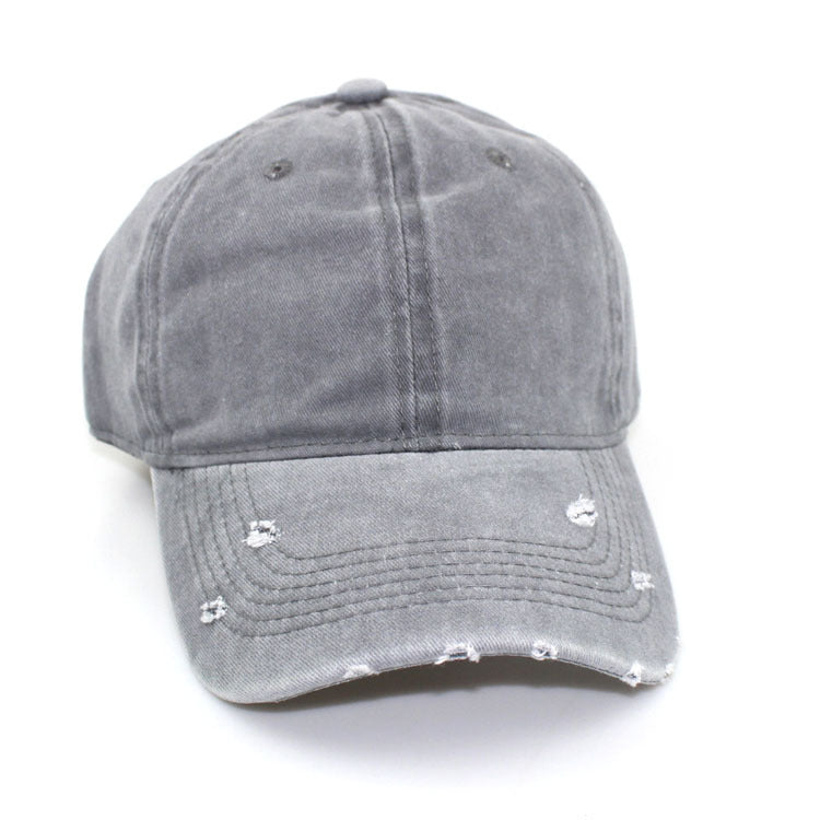Wholesale Ripped Cotton Hat Baseball Cap ACC-HT-JiaTuo001