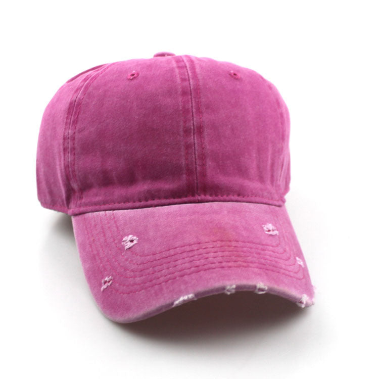Wholesale Ripped Cotton Hat Baseball Cap ACC-HT-JiaTuo001