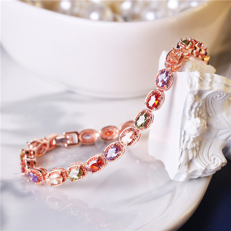 Wholesale  Copper Zircon Bracelet  Creative Bracelet