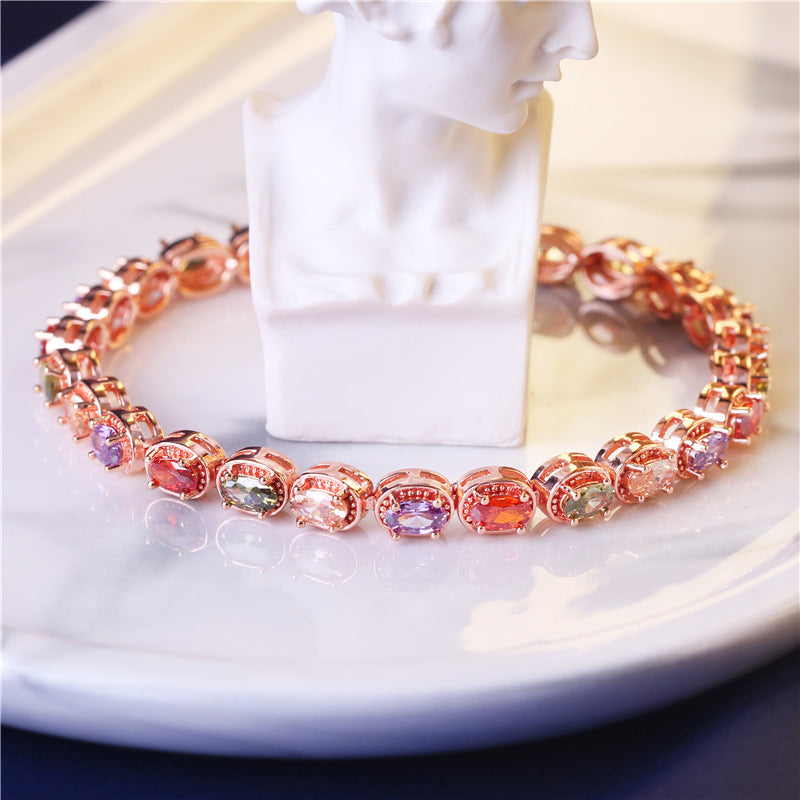 Wholesale  Copper Zircon Bracelet  Creative Bracelet