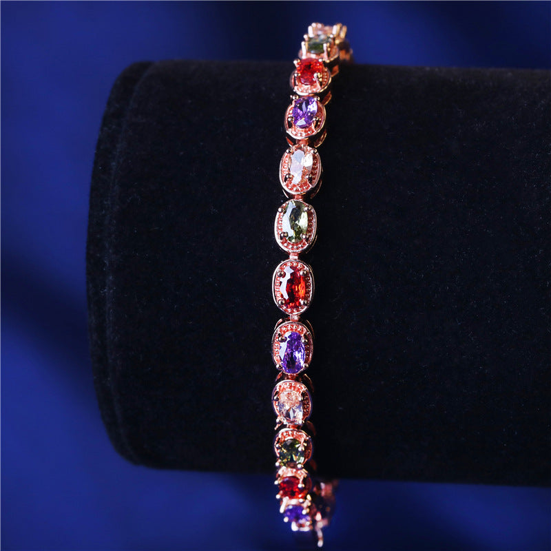 Wholesale  Copper Zircon Bracelet  Creative Bracelet