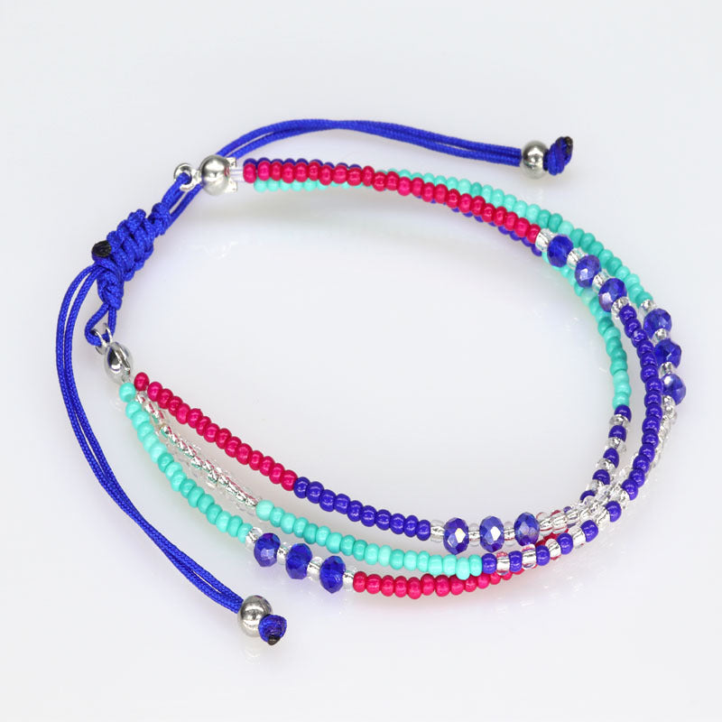 Wholesale Handmade Woven Rice Bead Bracelets