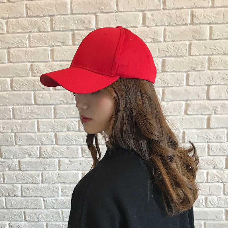 Wholesale Copper Buckle Baseball Hat Solid Color Casual Duck Tongue Hat