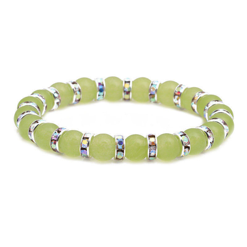 Wholesale Colorful 8Mm Agate Bead Bracelet Trendy Jewelry Accessory For Wedding Everyday Wear Boutique Resale