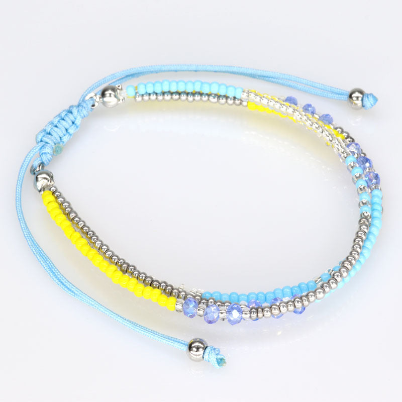 Wholesale Handmade Woven Rice Bead Bracelets