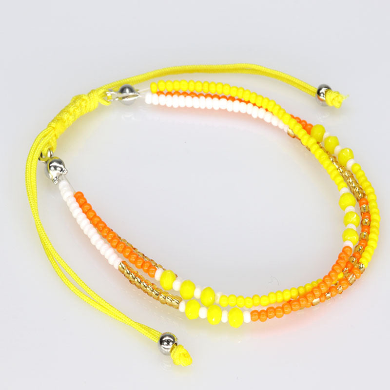 Wholesale Handmade Woven Rice Bead Bracelets