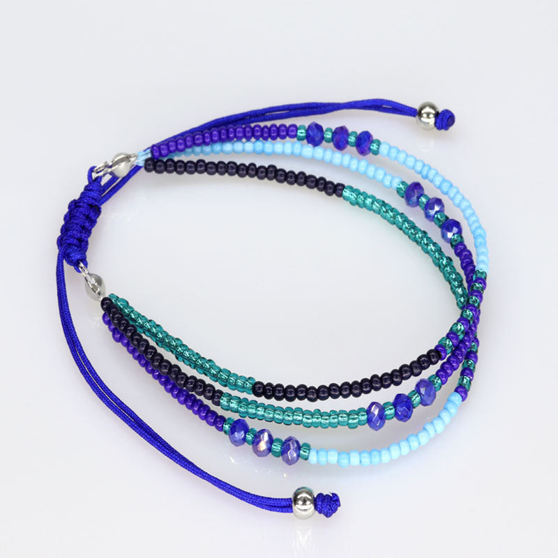 Wholesale Handmade Woven Rice Bead Bracelets
