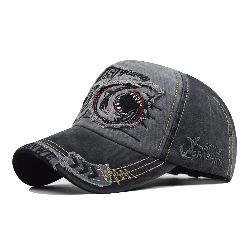 Wholesale 3d Embroidered Shark Baseball Cap