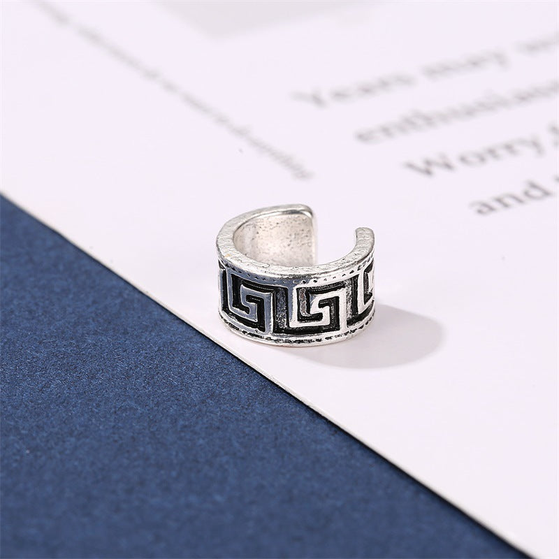 Wholesale Retro Ear Cuff Ethnic Style Pattern Single ACC-ES-meih001