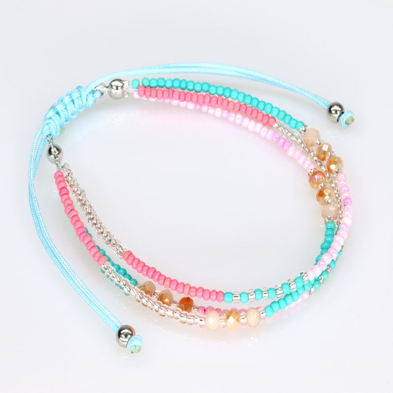 Wholesale Handmade Woven Rice Bead Bracelets