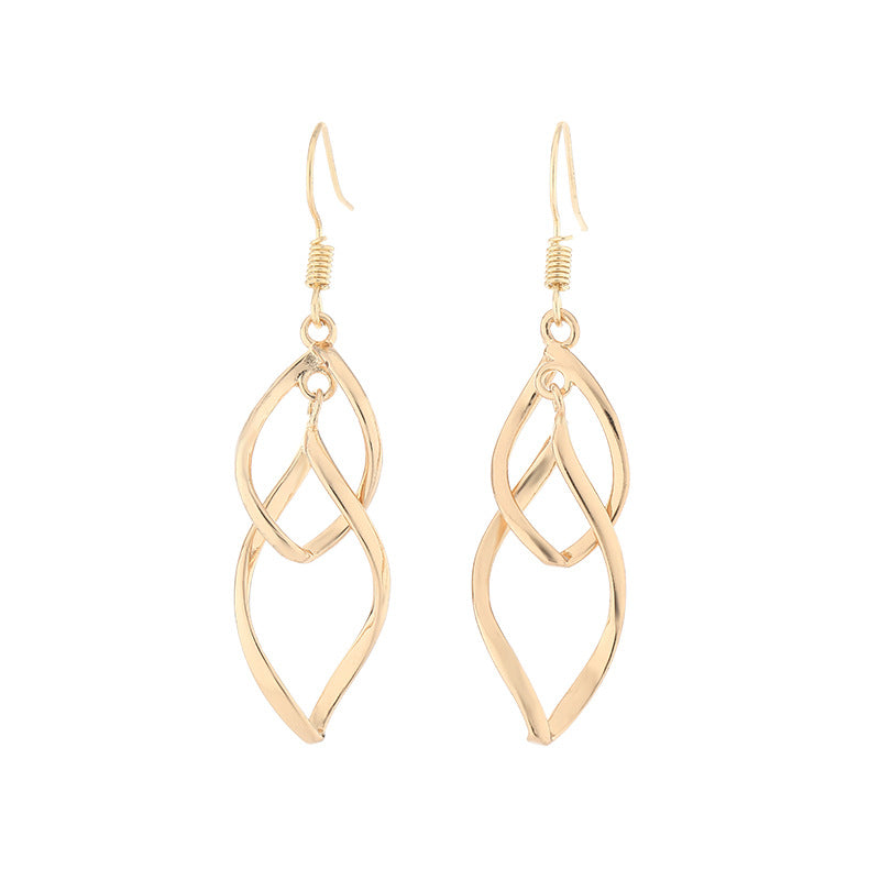 Wholesale Metal Drop Earrings Roman Celtic Court Retro Style Jewelry For Women Stylish Gift Accessory