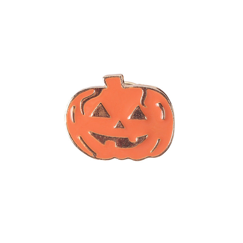 Wholesale Halloween Cartoon Alloy Oil Drop Brooch ACC-BCH-MDD001