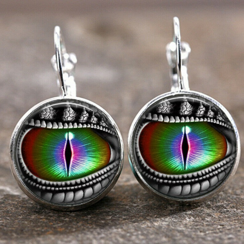 Wholesale Retro Moon Angel Alloy Earrings Boutique Resale