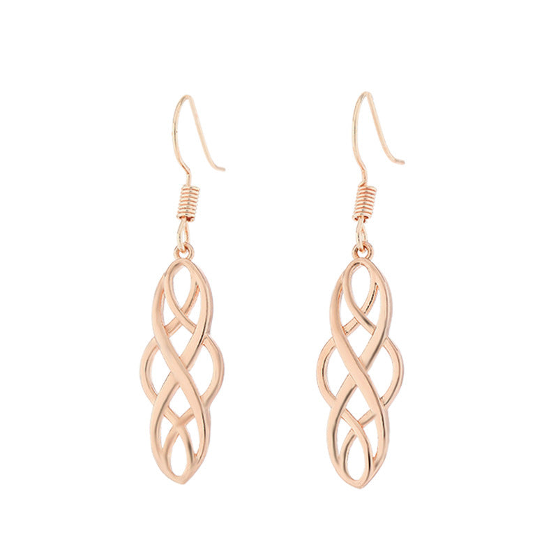 Wholesale Metal Drop Earrings Roman Celtic Court Retro Style Jewelry For Women Stylish Gift Accessory