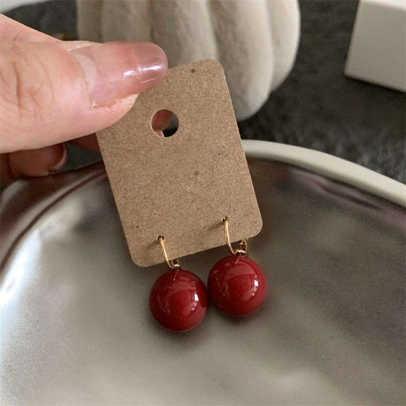 Wholesale Real Gold Plated Pearl Earrings ACC-ES-KJ022