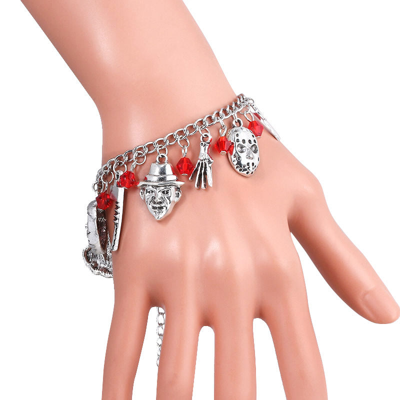 Wholesale Halloween Horror Clown Chainsaw Bracelet ACC-BT-MuMing004