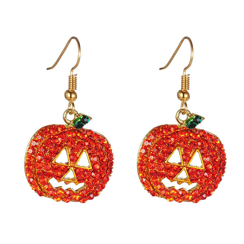 Wholesale  5pcs Funny Jewelry Pumpkin Earrings