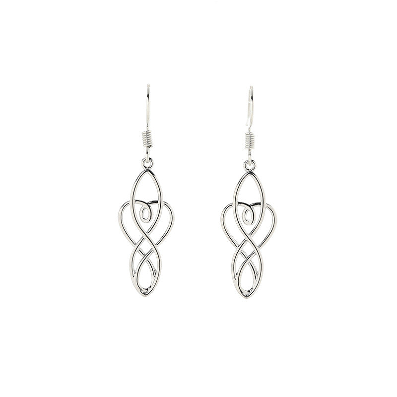 Wholesale Metal Drop Earrings Roman Celtic Court Retro Style Jewelry For Women Stylish Gift Accessory