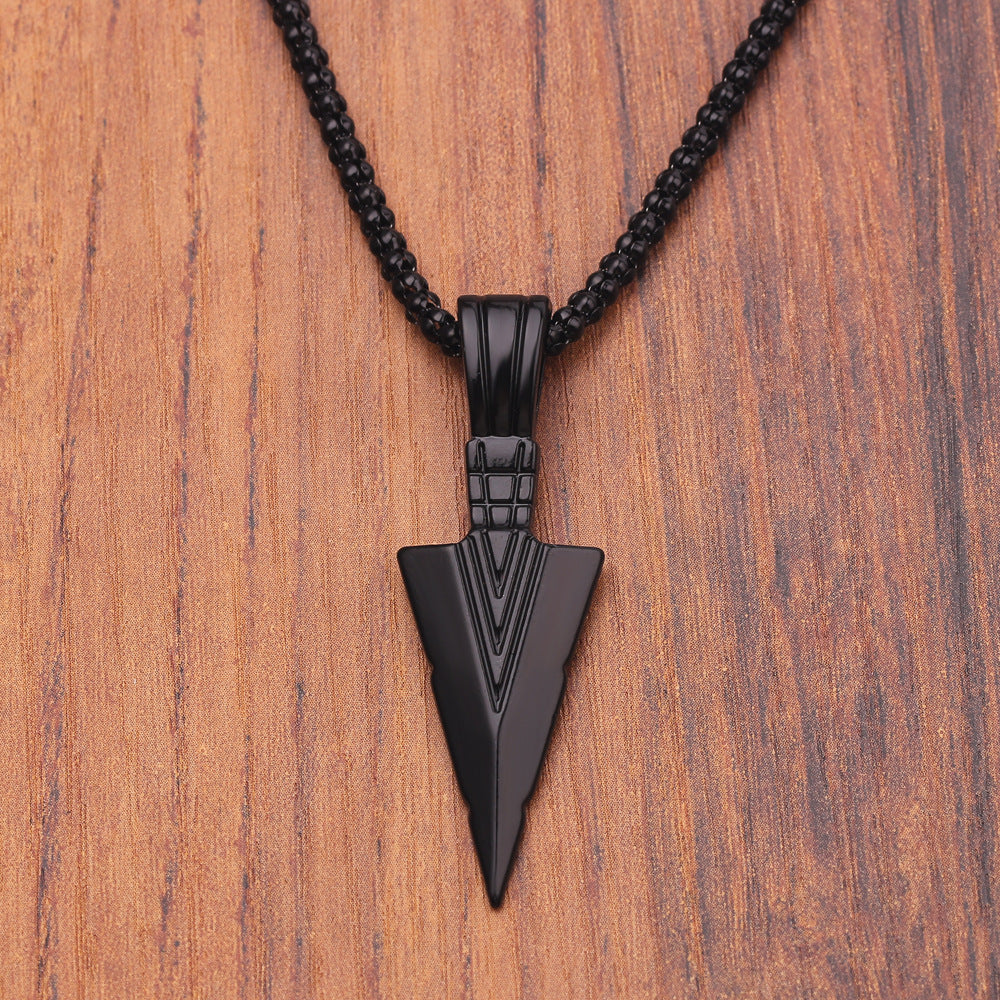 Wholesale Vintage Arrow Pendant Men's Necklaces Keychains ACC-NE-YBY003