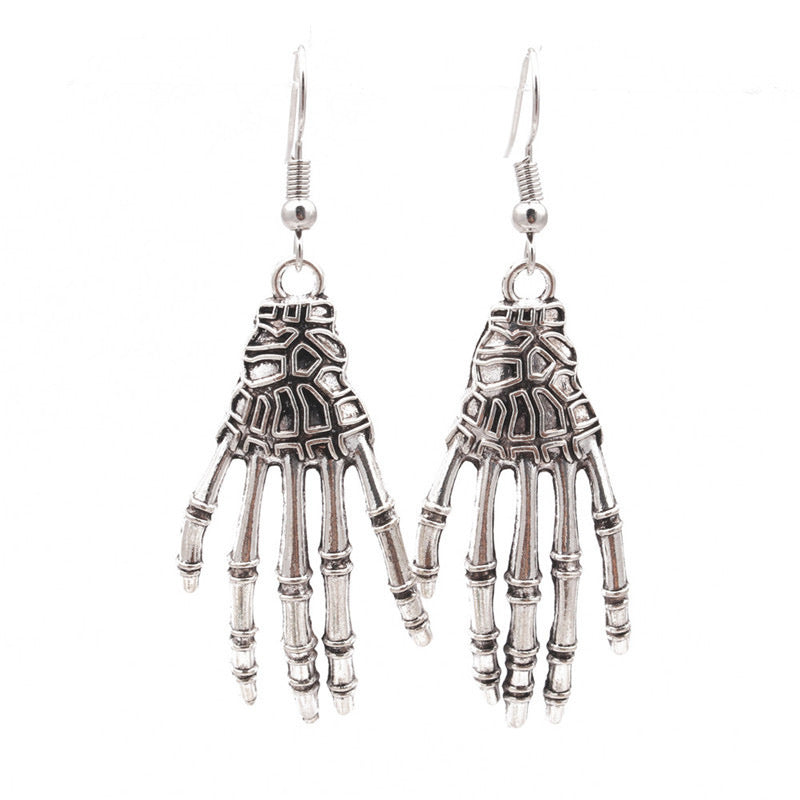 Wholesale Vintage Skeleton Frame Halloween Earrings ACC-ES-BinLi010