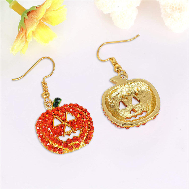 Wholesale  5pcs Funny Jewelry Pumpkin Earrings