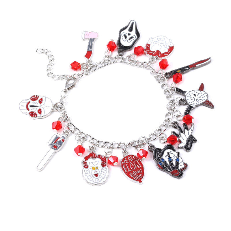 Wholesale Halloween Clown Horror Bracelet ACC-BT-MuMing003